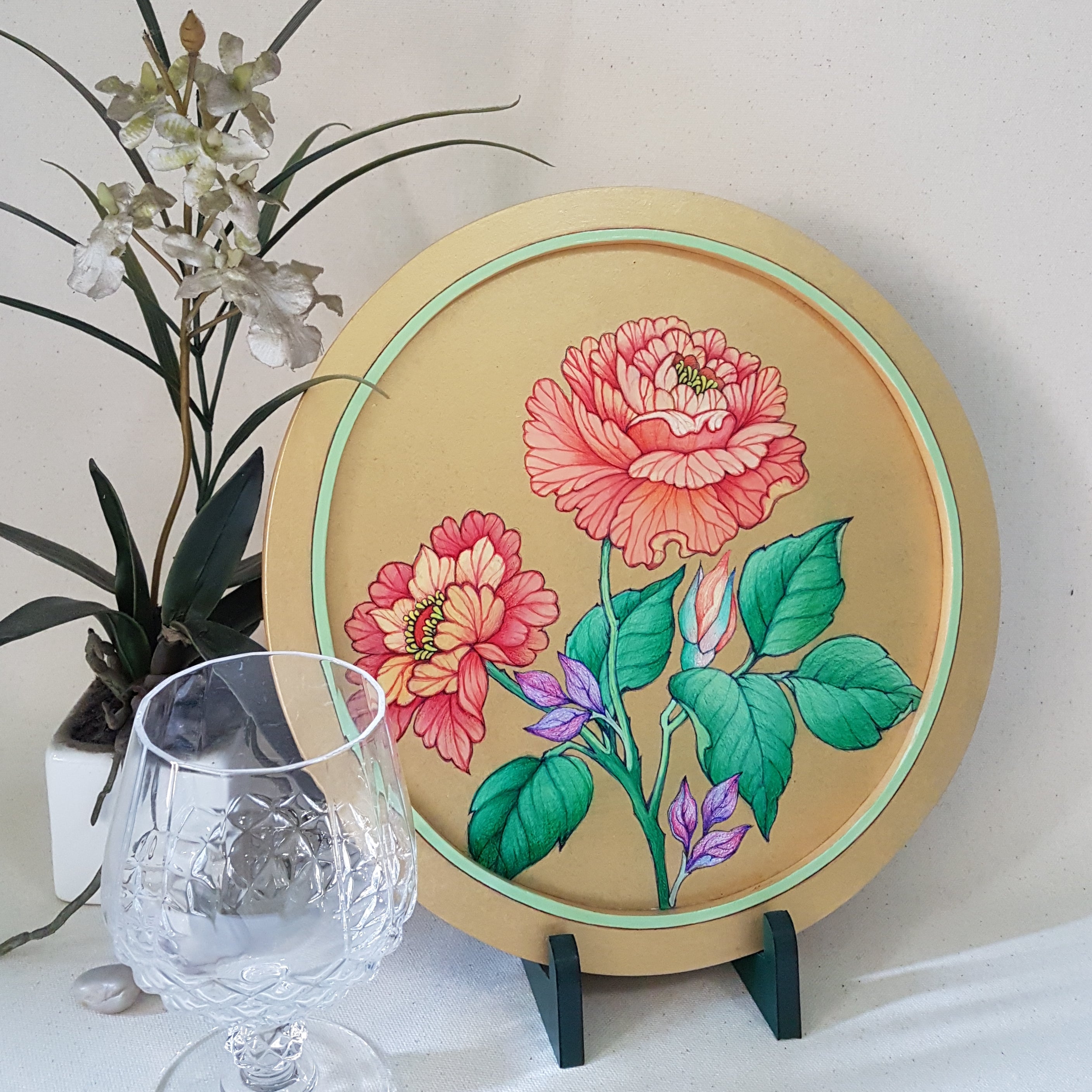 Hand painted Decorative Plate