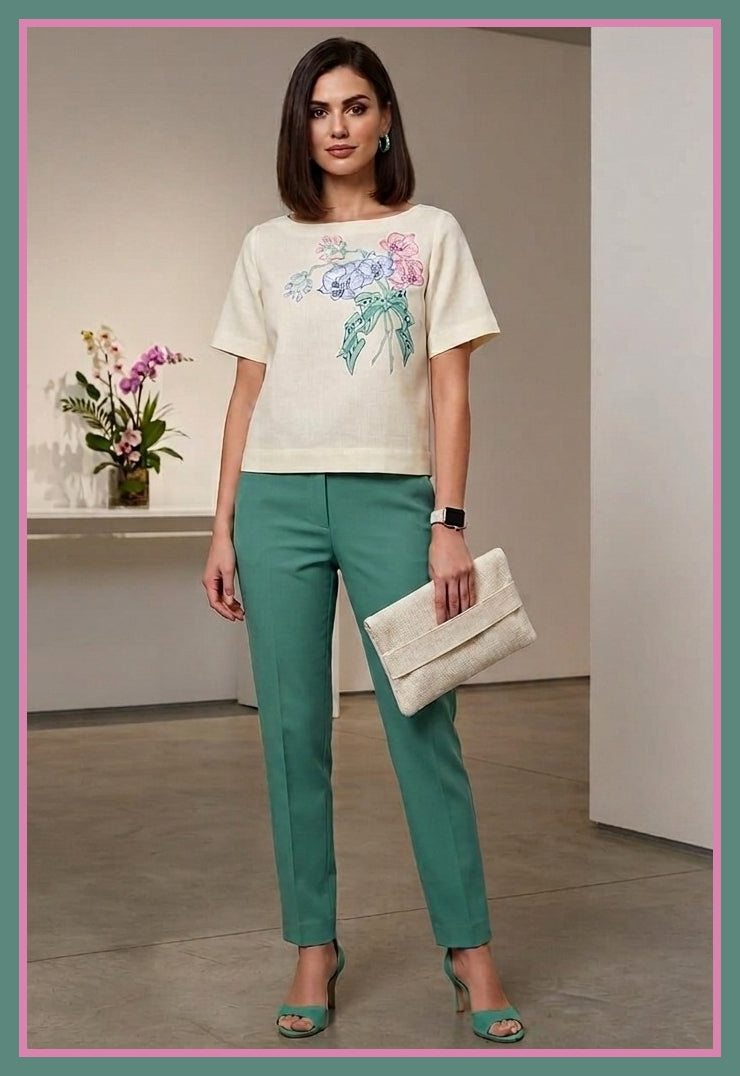 Orchids of Siam Collection Top (Short)
